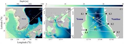 Estimating three-dimensional current fields in the Yeosu Bay using coastal acoustic tomography system